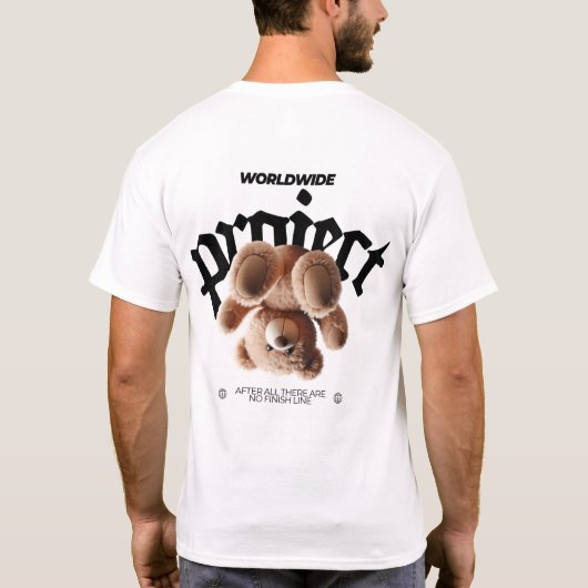 Weltweites Projekt mit Teddy T - Shirt (Rückseite)