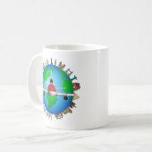 Weltweites Reiseerlebnis Kaffeetasse (Vorderseite Links)