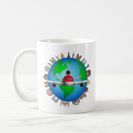 Weltweites Reiseerlebnis Kaffeetasse (Links)