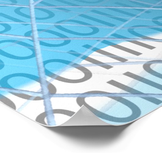 Weltweites Webposter Poster (Ecke)