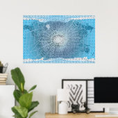 Weltweites Webposter Poster (Heimbüro)