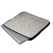 Weltweites Wurmkonzept - Risse aus versendeter Erd Laptopschutzhülle (Vorne Knopf)