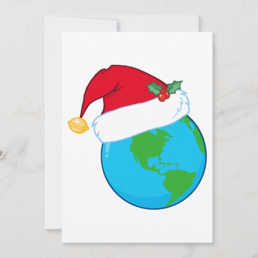 WeltweiWeihnachtsfeiertag Einladung (Vorderseite)