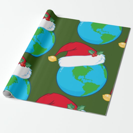 WeltweiWeihnachtsfeiertag Geschenkpapier (Ungerollt)