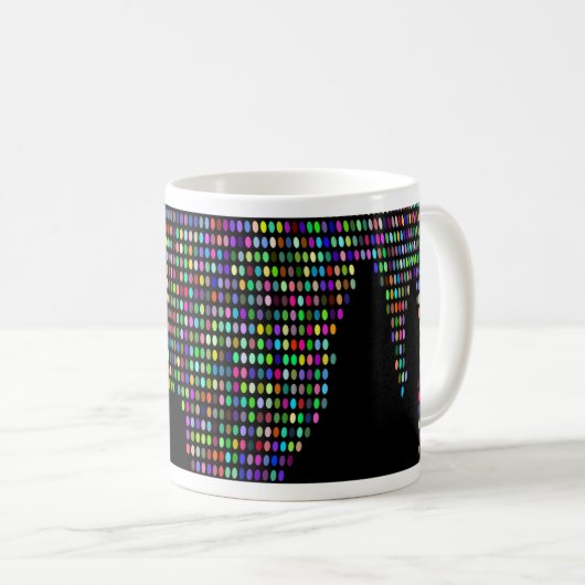 Weltweltweltweltkarte Kaffeetasse (VorderseiteRechts)