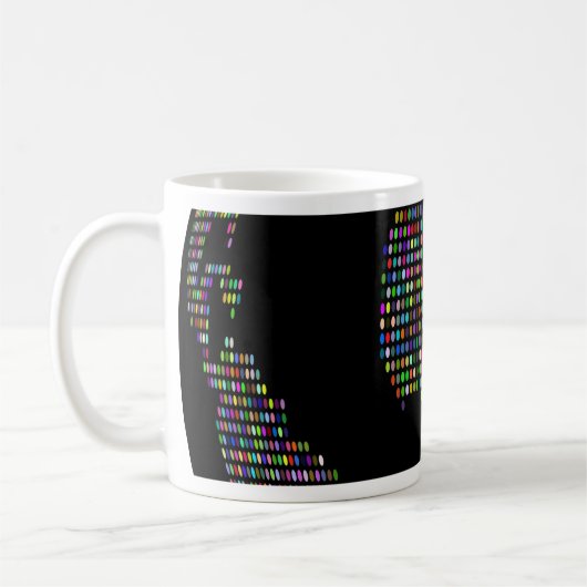 Weltweltweltweltkarte Kaffeetasse (Links)
