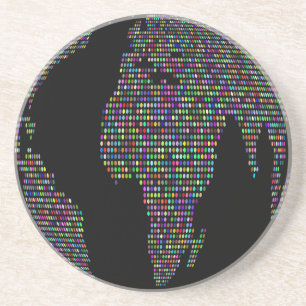 Weltweltweltweltkarte Untersetzer