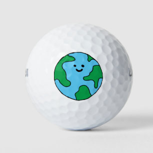 Weltwirtschaftliches Icon Happy Earth Clipart - Ec Golfball
