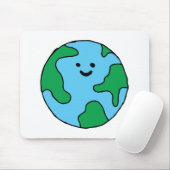 Weltwirtschaftliches Icon Happy Earth Clipart - Ec Mousepad (Mit Mouse)