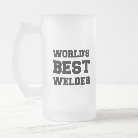 WELTWÜRDIGER MATTGLAS BIERGLAS (Links)