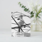 Weltzeituhr Fernsehturm Berlin Nr. 1 Postkarte (Stehend Vorderseite)