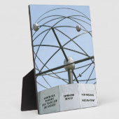 Weltzeituhr Fotoplatte (Seite)