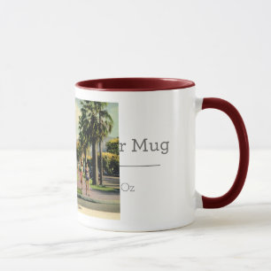 Welwood-Bibliothek, Palm Springs, Kalifornien Vint Tasse