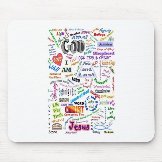 Wem er… Namen des Gottes ist Mousepad (Vorne)