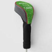 Wem Ihr Caddy Golf Lover Theme Party-Treiber Headcover (angewinkelt)