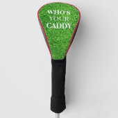 Wem Ihr Caddy Golf Lover Theme Party-Treiber Headcover (Vorderseite)