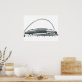 Wembley Poster (Küche)