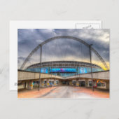 Wembley Stadium London Postkarte (Vorne/Hinten)