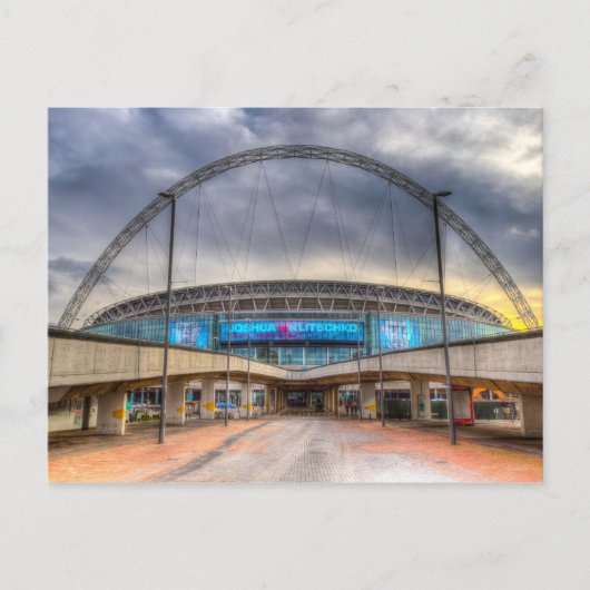 Wembley Stadium London Postkarte (Vorderseite)