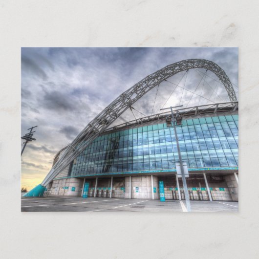 Wembley Stadium London Postkarte (Vorderseite)