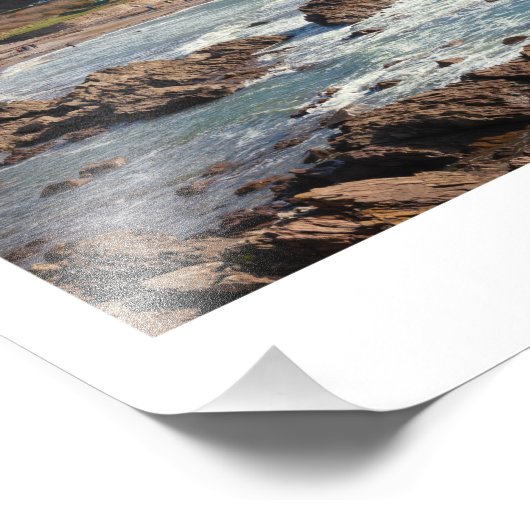 Wembury Beach Fotodruck (Ecke)