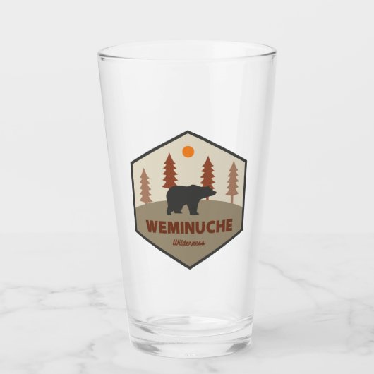 Weminuche Wilderness Colorado Bear Glas (Vorderseite)