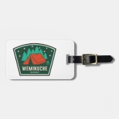 Weminuche Wilderness Colorado Camping Gepäckanhänger (Vorderseite horizontal)