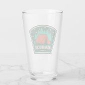 Weminuche Wilderness Colorado Camping Glas (Rückseite)