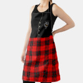 Wemyss Clan Abzeichen & Tartan Kilt Schürze (InSitu)