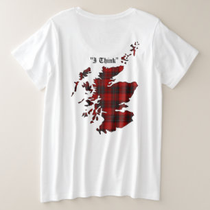 Wemyss Clan Damen Große Größe T-Shirt