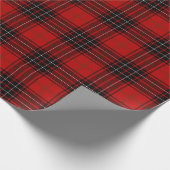 Wemyss Clan Tartan Geschenkpapier (Ecke)