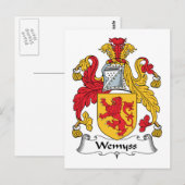Wemyss Familienwappen Postkarte (Vorne/Hinten)