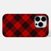 Wemyss tartan red black kariert Case-Mate iPhone hülle (Rückseite (Horizontal))
