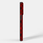 Wemyss tartan red black kariert Case-Mate iPhone hülle (Rückseite / Rechts)