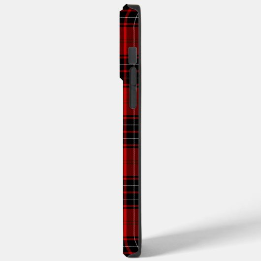 Wemyss tartan red black kariert Case-Mate iPhone hülle (Rückseite / Links)