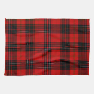 Wemyss tartan red black kariert geschirrtuch