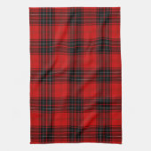 Wemyss tartan red black kariert geschirrtuch (Vertikal)