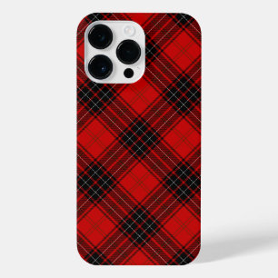Wemyss-Tartan rot-schwarzer Karo iPhone 14 Pro Max Hülle