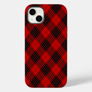Wemyss-Tartan rot-schwarzes Karo Case-Mate iPhone 14 Plus Hülle