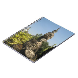 Wen beten Sie? Nong Khai, Isaan, Thailand Notizblock