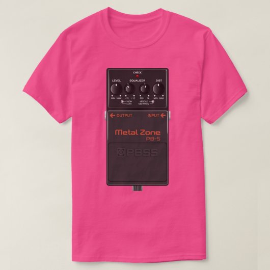 Wen der Boss Metal Zone T-Shirt (Design vorne)