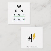 WEN EVIJAN BEGLEITKARTE (Vorne/Hinten)