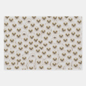 Wen ich mag, Papierblätter zu umhüllen Geschenkpapier Set (Vorderseite)