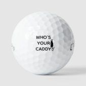 Wen Ihr Caddy Personalisiert Golf Balls: Callaway Golfball (Vorderseite)