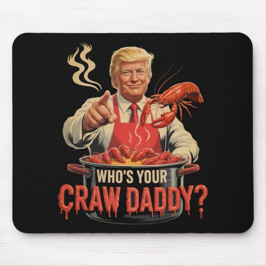 Wen Ihr Crawdaddy Crawfish Funny Cajun Boil Seaf Mousepad (Vorne)