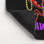 Wen Ihr Crawdaddy Crawfish Jester Bead Hat Mardi Mousepad (Ecke)