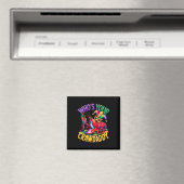 Wen Ihr Crawdaddy Crawfish Jester Beads Funny Ma Magnet (In Situ (Geschirrspüler))
