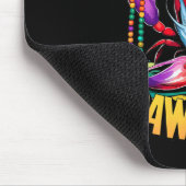 Wen Ihr Crawdaddy Crawfish Jester Beads Funny Ma Mousepad (Ecke)