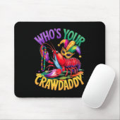 Wen Ihr Crawdaddy Crawfish Jester Beads Funny Ma Mousepad (Mit Mouse)