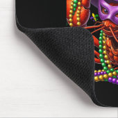 Wen Ihr Crawdaddy Crawfish Jester Beads Funny Ma Mousepad (Ecke)